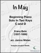 In May in Two Keys piano sheet music cover